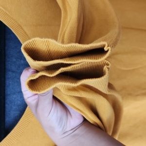 Banana Republic Sweater Size M Yellow and Grey